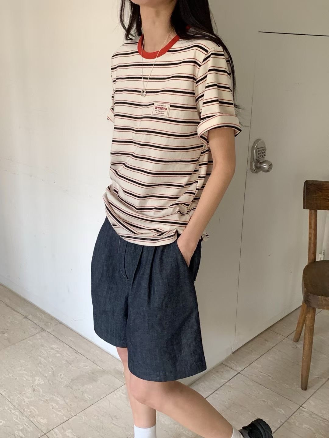 NOMAD韓國直郵實拍女士新款人氣時尚休閑熱賣26夏季推薦T恤NOMADT恤