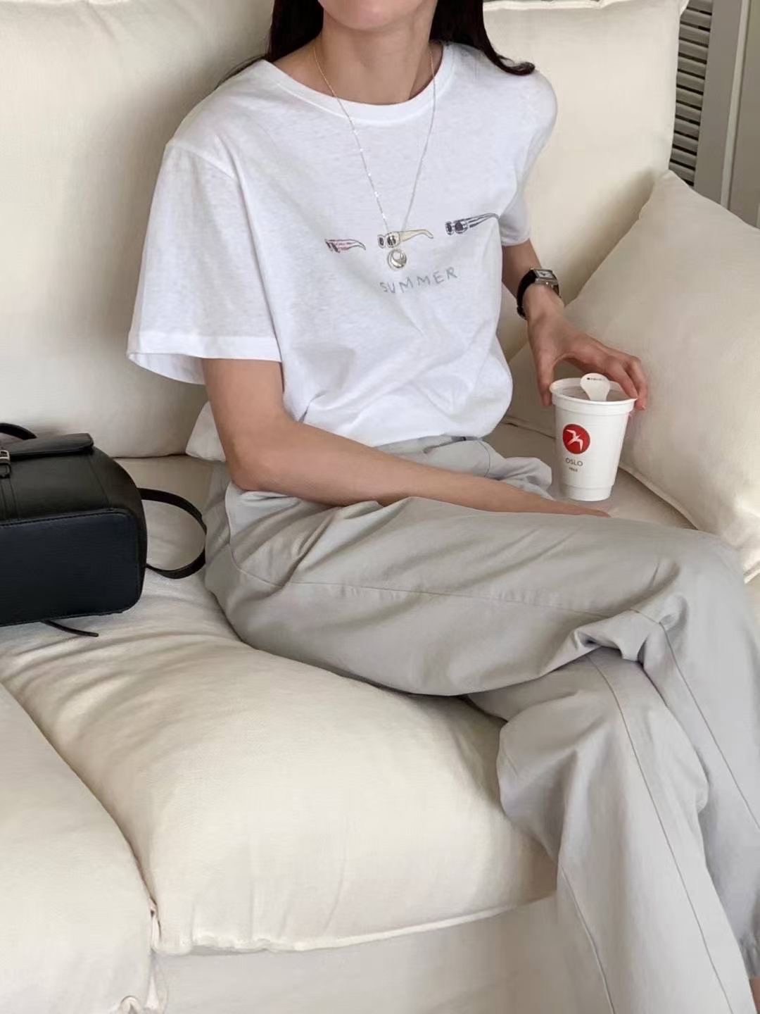 NOMAD韓國直郵實拍女裝新品時尚推薦熱賣休閑人氣26夏季T恤NOMADT恤