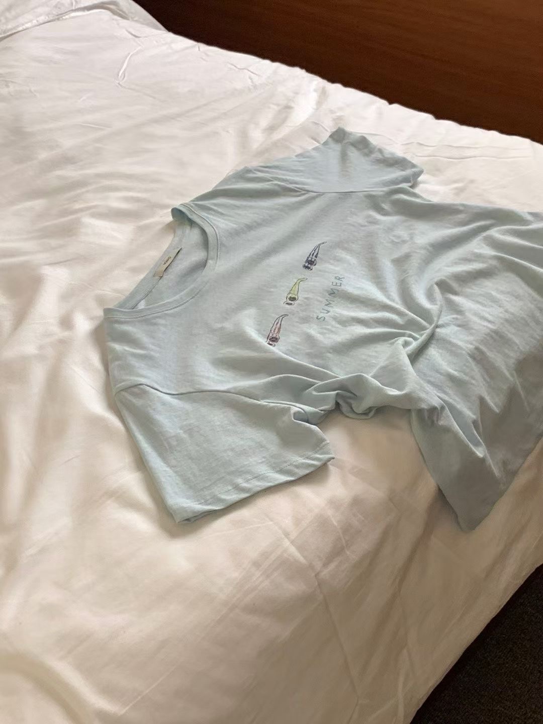 NOMAD韓國直郵實拍女裝新品時尚推薦熱賣休閑人氣26夏季T恤NOMADT恤圖色3