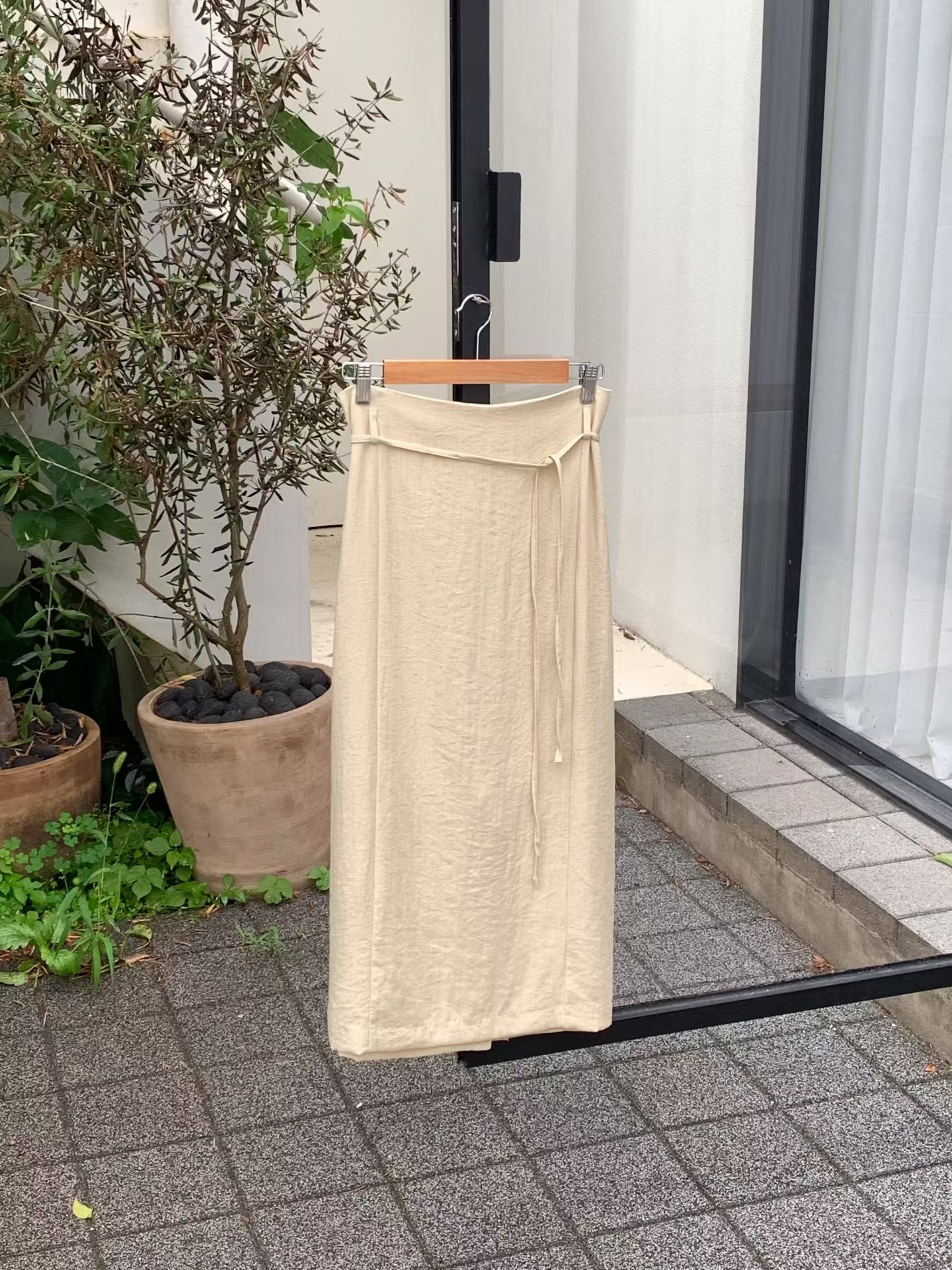NOMAD韓國直郵實拍女裝新款26夏季推薦時尚熱賣人氣休閑長裙NOMAD長裙圖色1