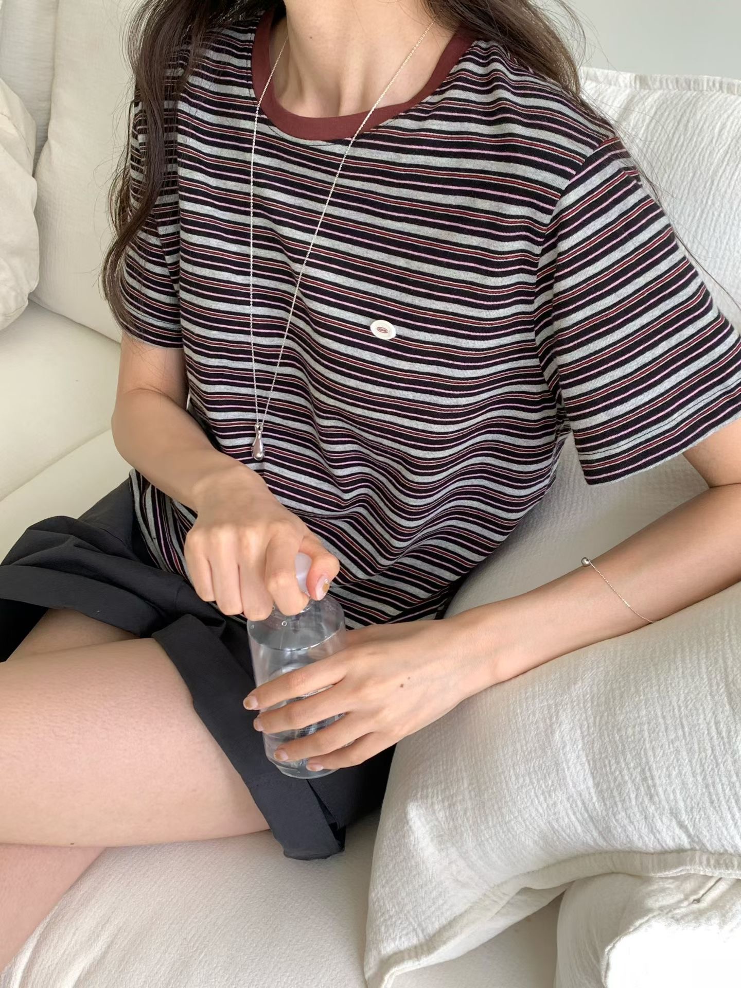 NOMAD韓國直郵實拍女裝新款26夏季熱賣時尚推薦休閑人氣T恤NOMADT恤