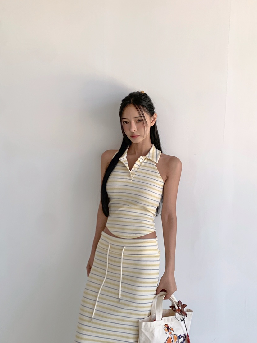 VERANDA東大門實拍女裝新款熱賣休閑人氣時尚推薦吊帶背心VERANDA吊帶/背心