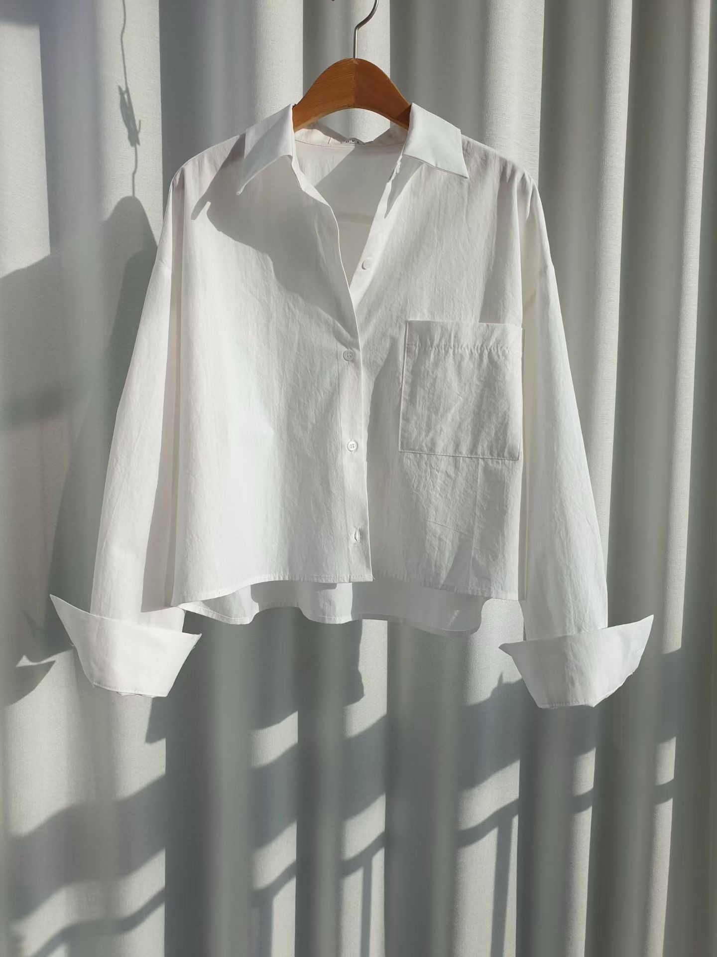 LUVLUV-럽럽-OT東大門代購女裝新品26春夏襯衫蕾絲衫口袋LUVLUV襯衫/蕾絲衫圖色3