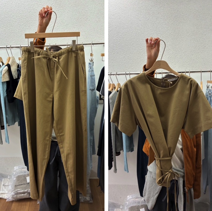 ROMANTICIZE東大門代購女士新款真品休閑26春夏職業套裝打折ROMANTICIZE套裝圖色1