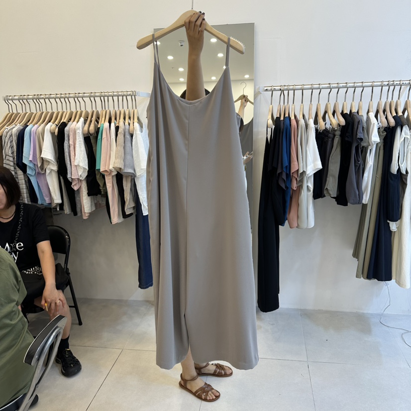 FUNNY POWDER東大門代購女裝新款職業26春夏真品人氣連體褲THE FUNNY連體褲