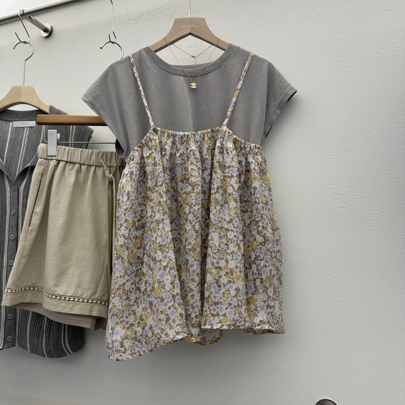 FLYFLY/LULULALLA/LIVE韓國代購女士新品26春夏套裝套裝FLYFLY/LULULALLA/LIVE套裝圖色1