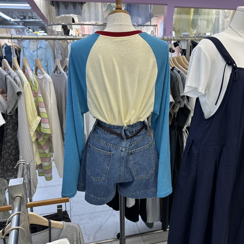 FLYFLY/LULULALLA/LIVE韓國直郵女士新款26春夏長袖T恤FLYFLY/LULULALLA/LIVE長袖T恤