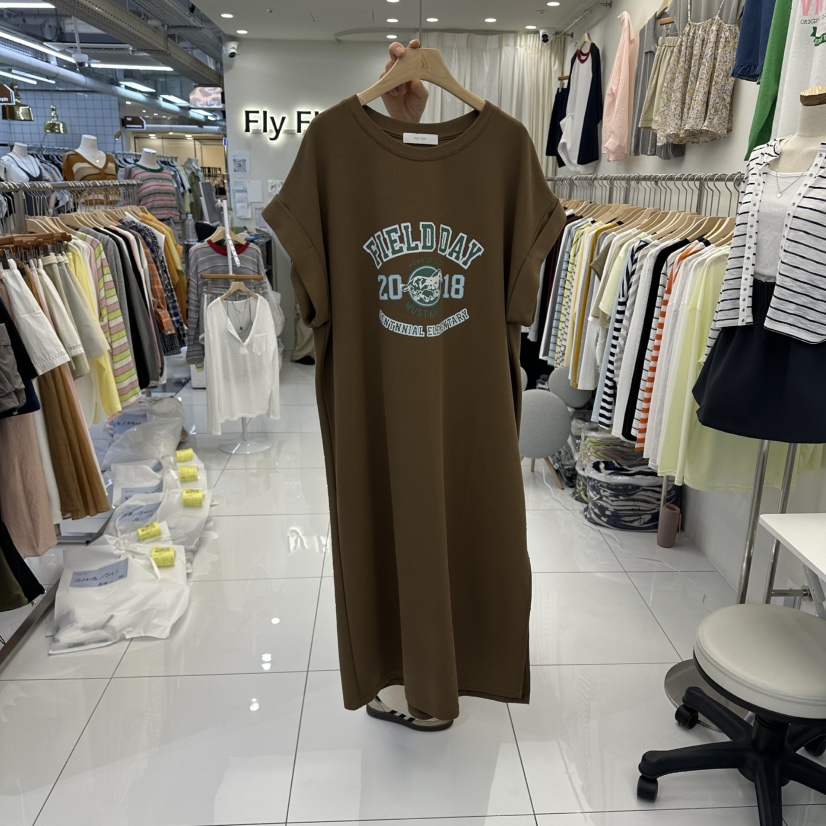 FLYFLY/LULULALLA/LIVE東大門直郵女裝新品時尚休閑連衣裙FLYFLY/LULULALLA/LIVE連衣裙圖色1