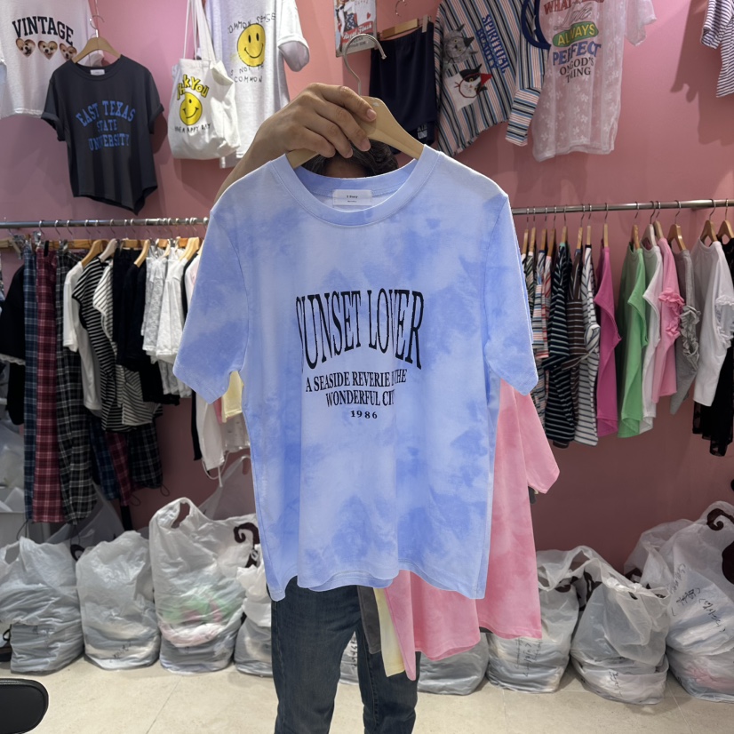 K STORY韓國直郵女裝新品時尚職業推薦熱賣真品人氣休閑T恤K STORYT恤圖色1