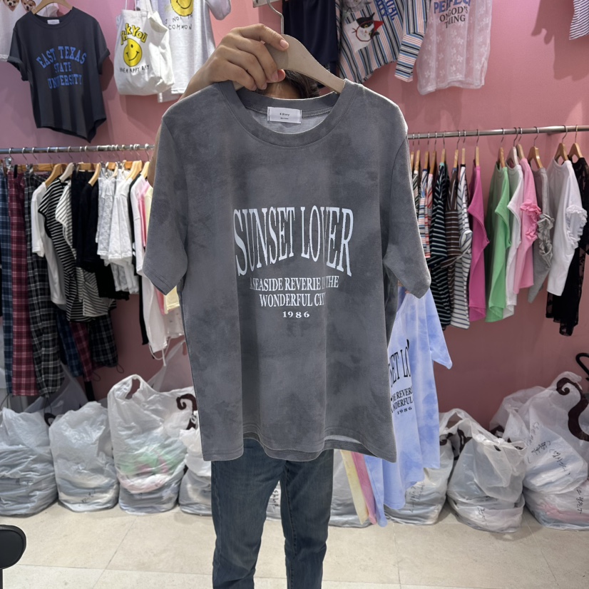 K STORY韓國直郵女裝新品時尚職業推薦熱賣真品人氣休閑T恤K STORYT恤圖色2