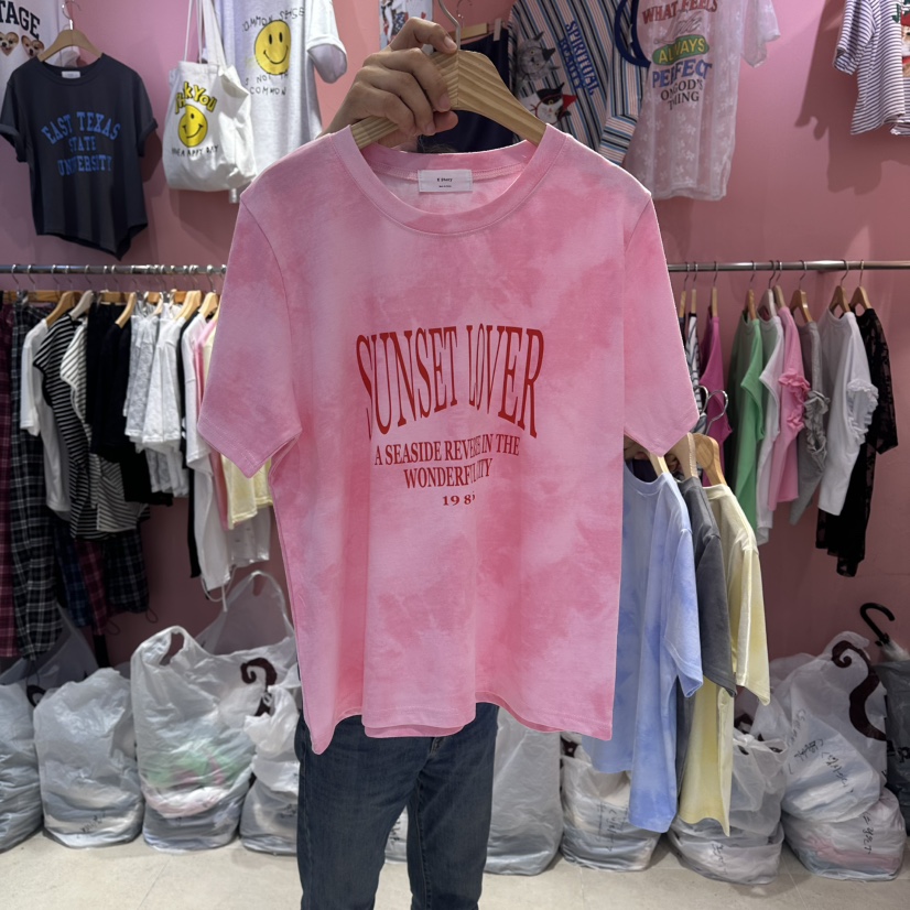 K STORY韓國直郵女裝新品時尚職業推薦熱賣真品人氣休閑T恤K STORYT恤圖色4