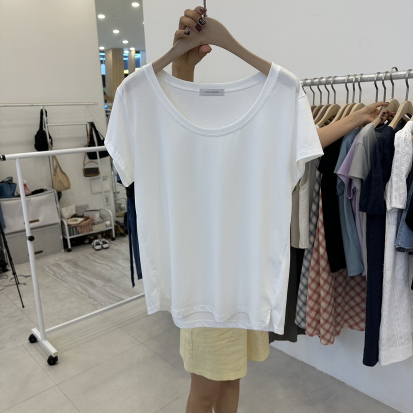 FUNNY POWDER東大門代購女裝新品熱賣職業人氣休閑26春夏T恤THE FUNNYT恤圖色1