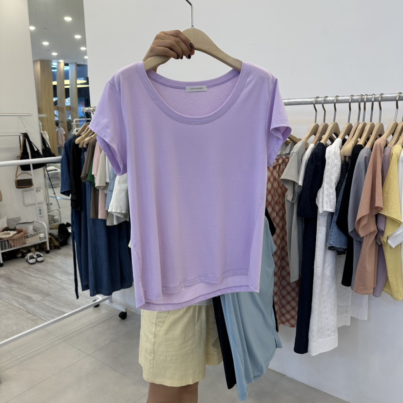 FUNNY POWDER東大門代購女裝新品熱賣職業人氣休閑26春夏T恤THE FUNNYT恤圖色3