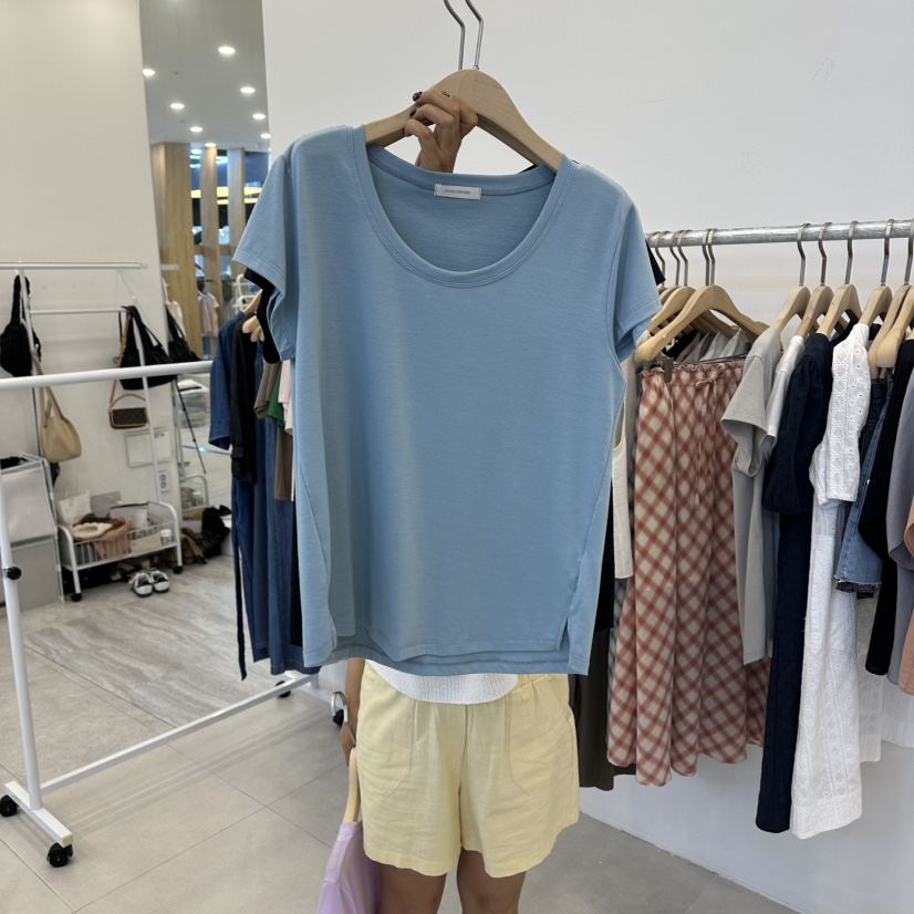 FUNNY POWDER東大門代購女裝新品熱賣職業人氣休閑26春夏T恤THE FUNNYT恤圖色4