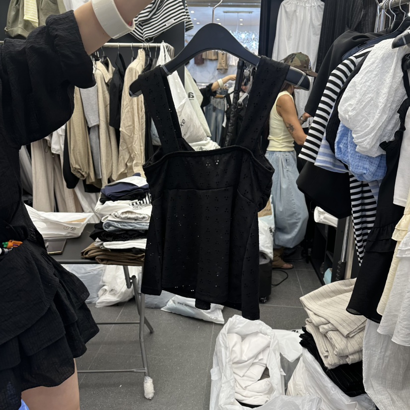 A-DEL東大門實拍女士新款真品人氣時尚熱賣吊帶背心無袖A-DEL吊帶/背心
