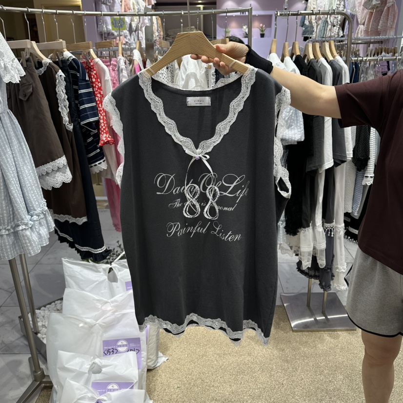 VIRUS東大門直郵女裝新品真品人氣推薦休閑熱賣26春夏吊帶背心VIRUS吊帶/背心圖色1