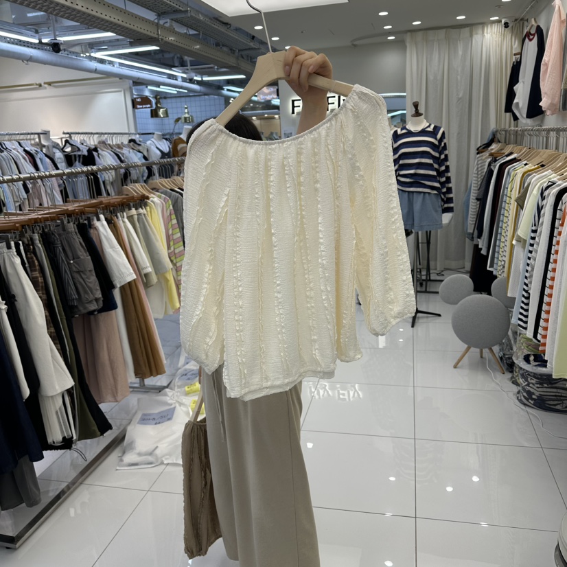 FLYFLY/LULULALLA/LIVE韓國直郵女士新品真品襯衫蕾絲衫FLYFLY/LULULALLA/LIVE襯衫/蕾絲衫圖色1