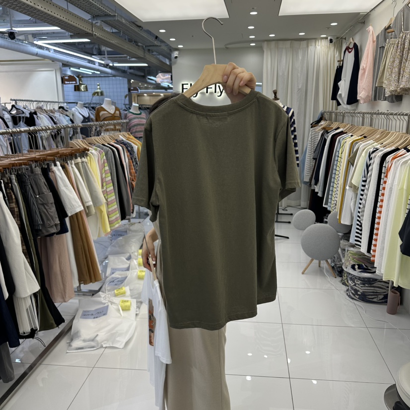 FLYFLY/LULULALLA/LIVE東大門實拍女裝新品休閑推薦T恤FLYFLY/LULULALLA/LIVET恤