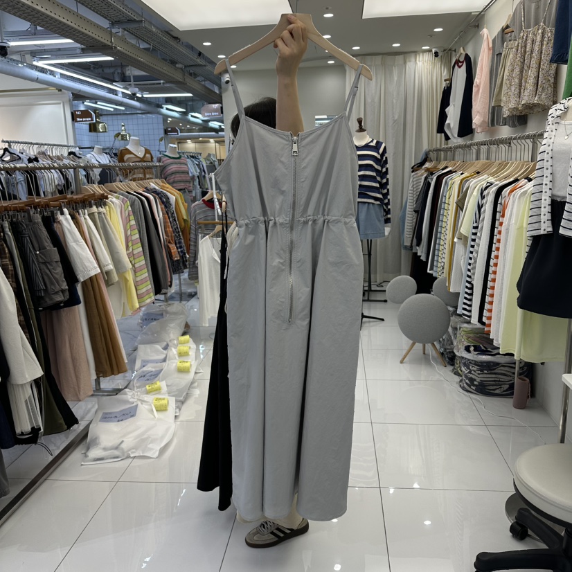 FLYFLY/LULULALLA/LIVE東大門實拍女裝新品人氣連衣裙拉鏈FLYFLY/LULULALLA/LIVE連衣裙圖色1