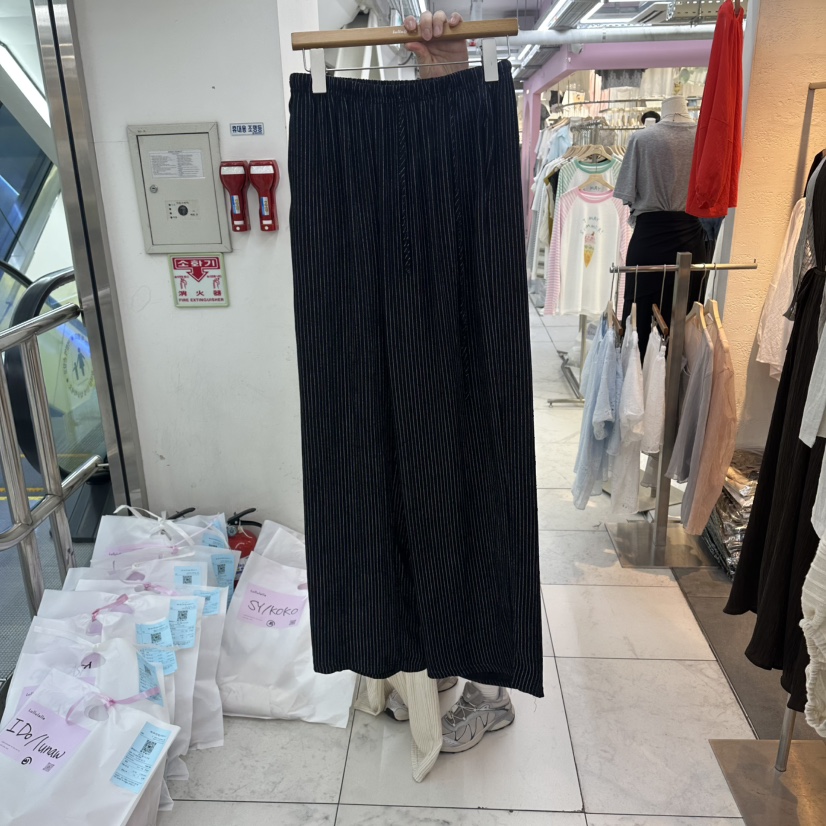 FLYFLY/LULULALLA/LIVE東大門直郵女裝新款推薦休閑褲條紋FLYFLY/LULULALLA/LIVE休閑褲圖色2