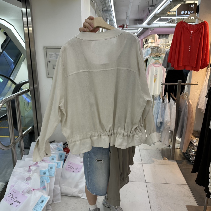 FLYFLY/LULULALLA/LIVE東大門實拍女士新款真品套裝口袋FLYFLY/LULULALLA/LIVE套裝