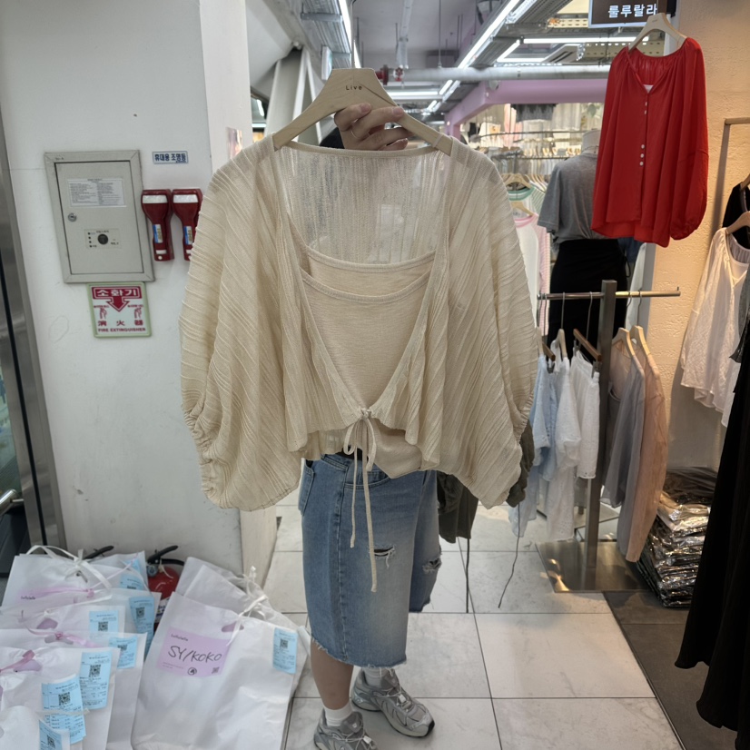 FLYFLY/LULULALLA/LIVE東大門代購女士新品休閑套裝套裝FLYFLY/LULULALLA/LIVE套裝圖色1