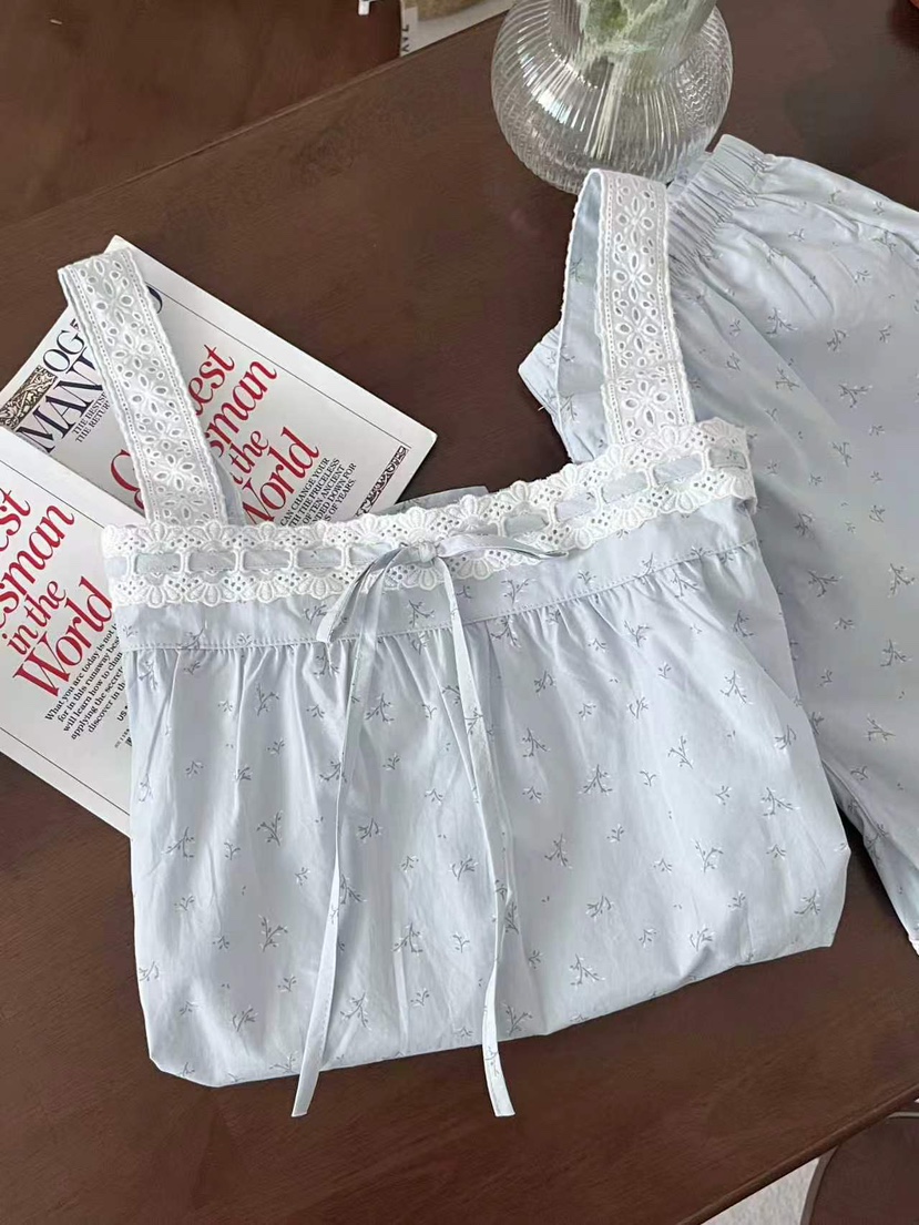 VICTORIA-P東大門實拍女士新品職業真品推薦睡衣套裝蕾絲VICTORIA睡衣
