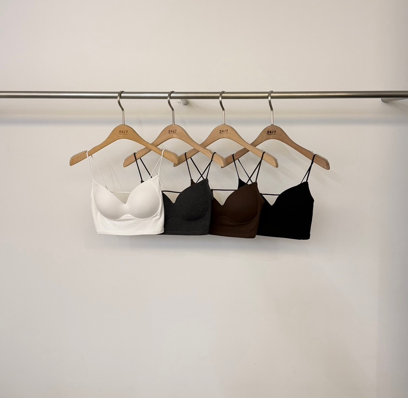 TWENTY FOUR SEVEN24-7東大門代購女士新品職業內衣文胸無袖TEWNTY FOUR SEVEN24-7內衣/文胸