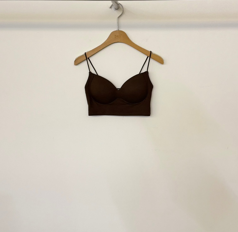 TWENTY FOUR SEVEN24-7東大門代購女士新品職業內衣文胸無袖TEWNTY FOUR SEVEN24-7內衣/文胸圖色2棕色