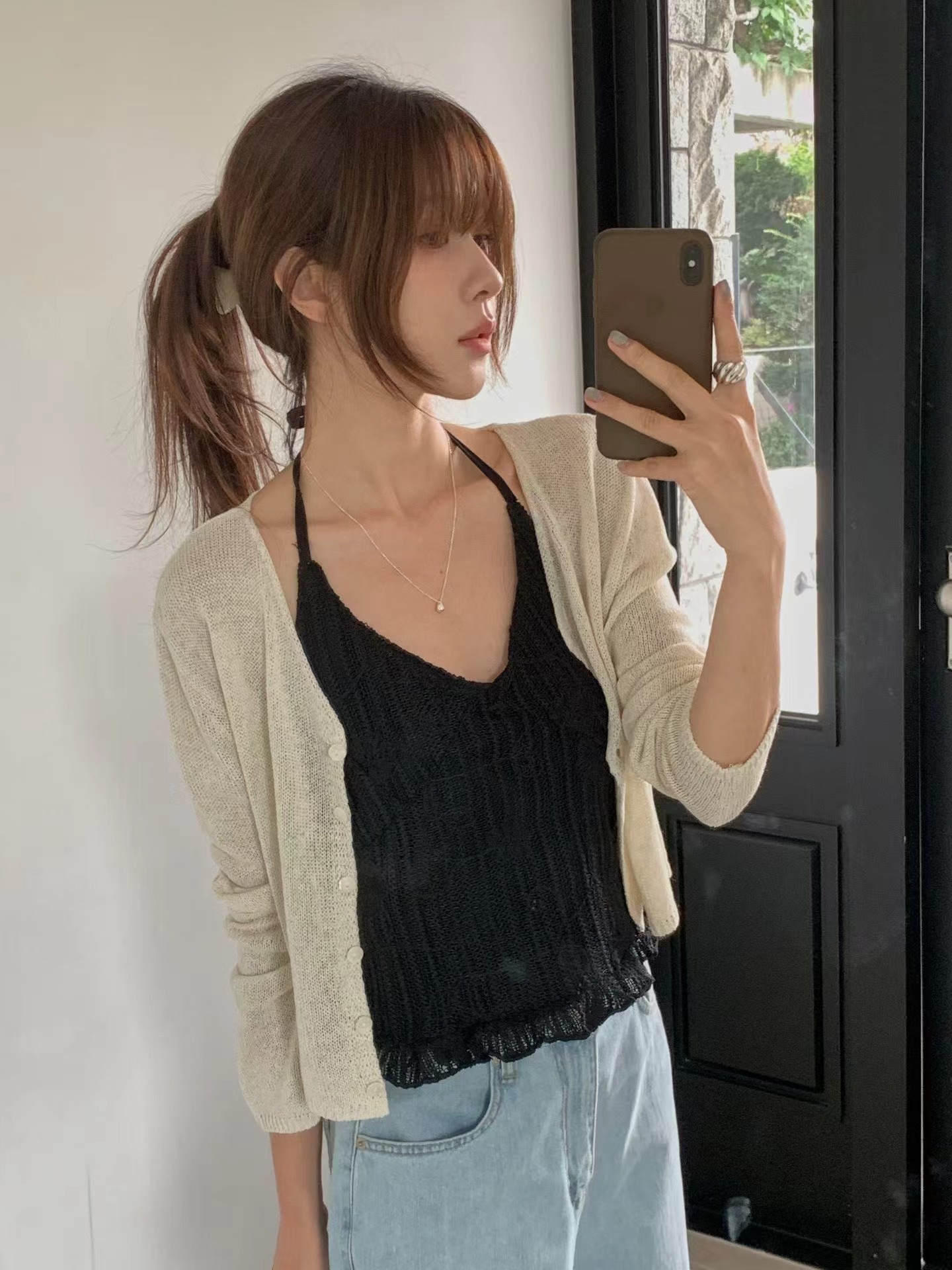 MIELLE-미엘르-OT東大門直郵女士新品人氣吊帶背心無袖MIELLE-2件起吊帶/背心