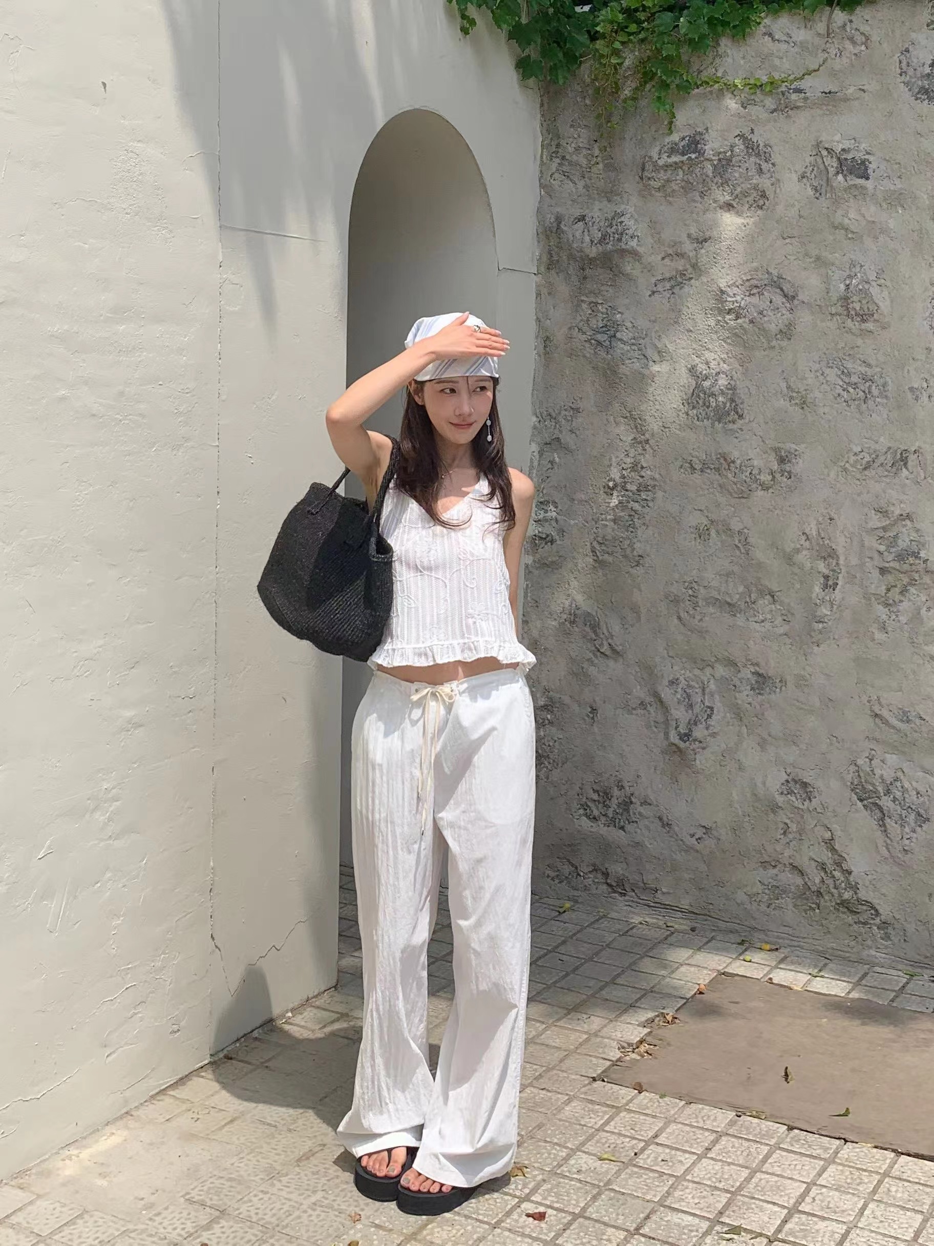 MIELLE-미엘르-OT東大門直郵女士新品人氣吊帶背心無袖MIELLE-2件起吊帶/背心圖色2