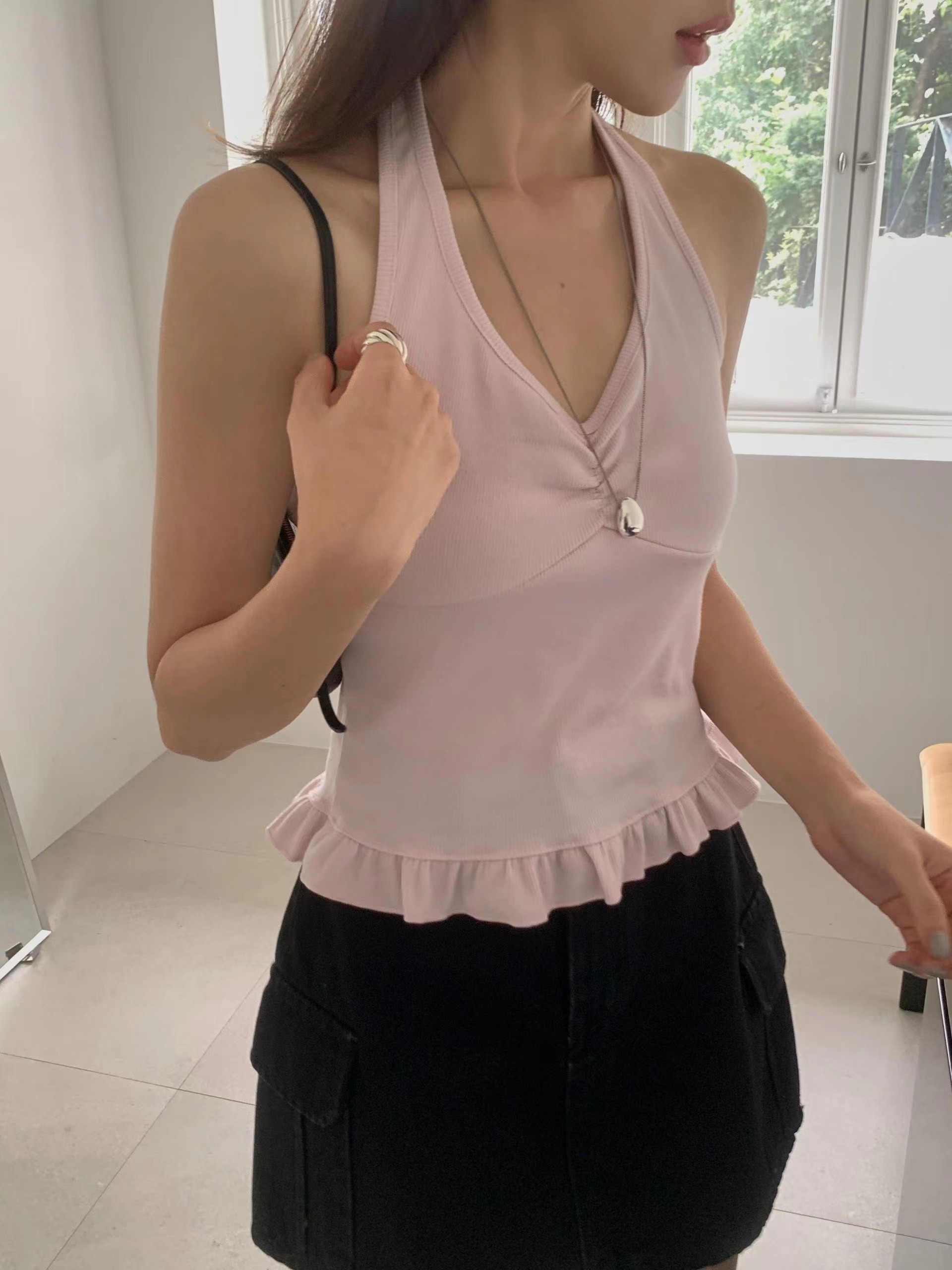 MIELLE-미엘르-OT東大門代購女裝新品熱賣吊帶背心露背MIELLE-2件起吊帶/背心圖色3