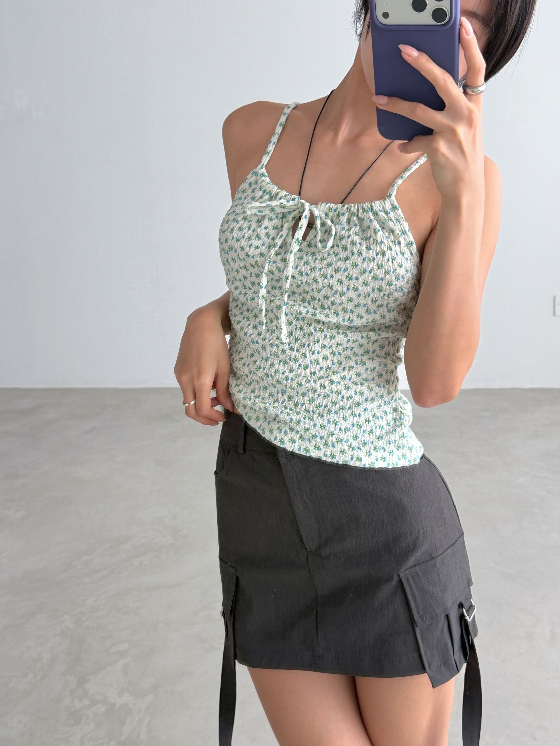 DOTNODI（無品牌標）/HIGH COLOR/NODI東大門實拍女裝新款職業吊帶背心DOTNODI（無品牌標）/HIGH COLOR/NODI吊帶/背心