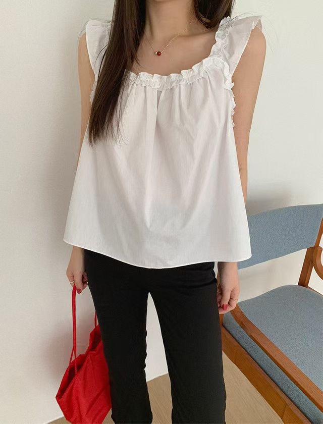 SALT.B/BREADY東大門實拍女士新款26春夏人氣熱賣吊帶背心SALT.B/BREADY吊帶/背心圖色1