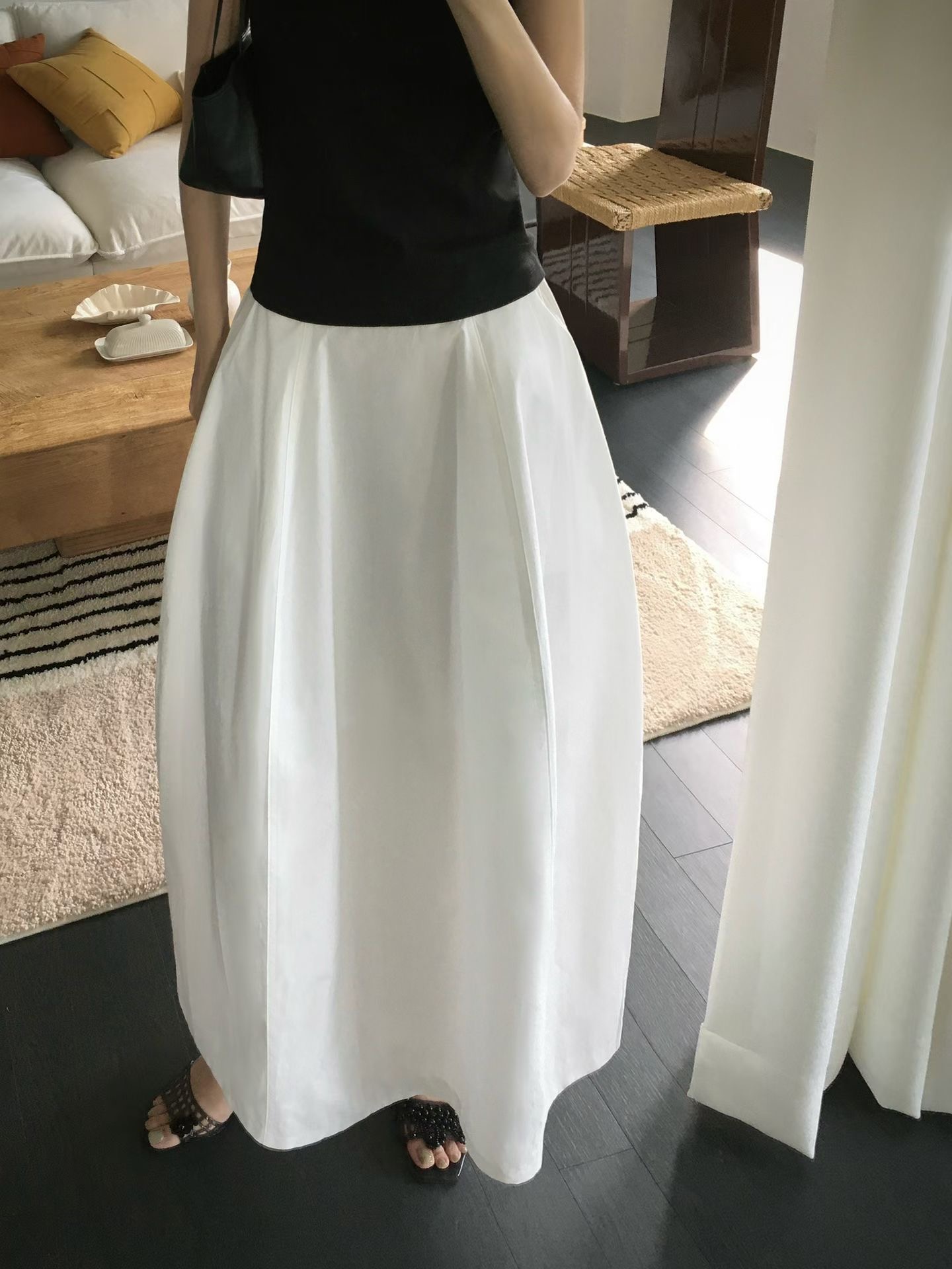 LUNE東大門實拍女士新品人氣時尚休閑推薦26春夏熱賣長裙棉LUNE長裙圖色1