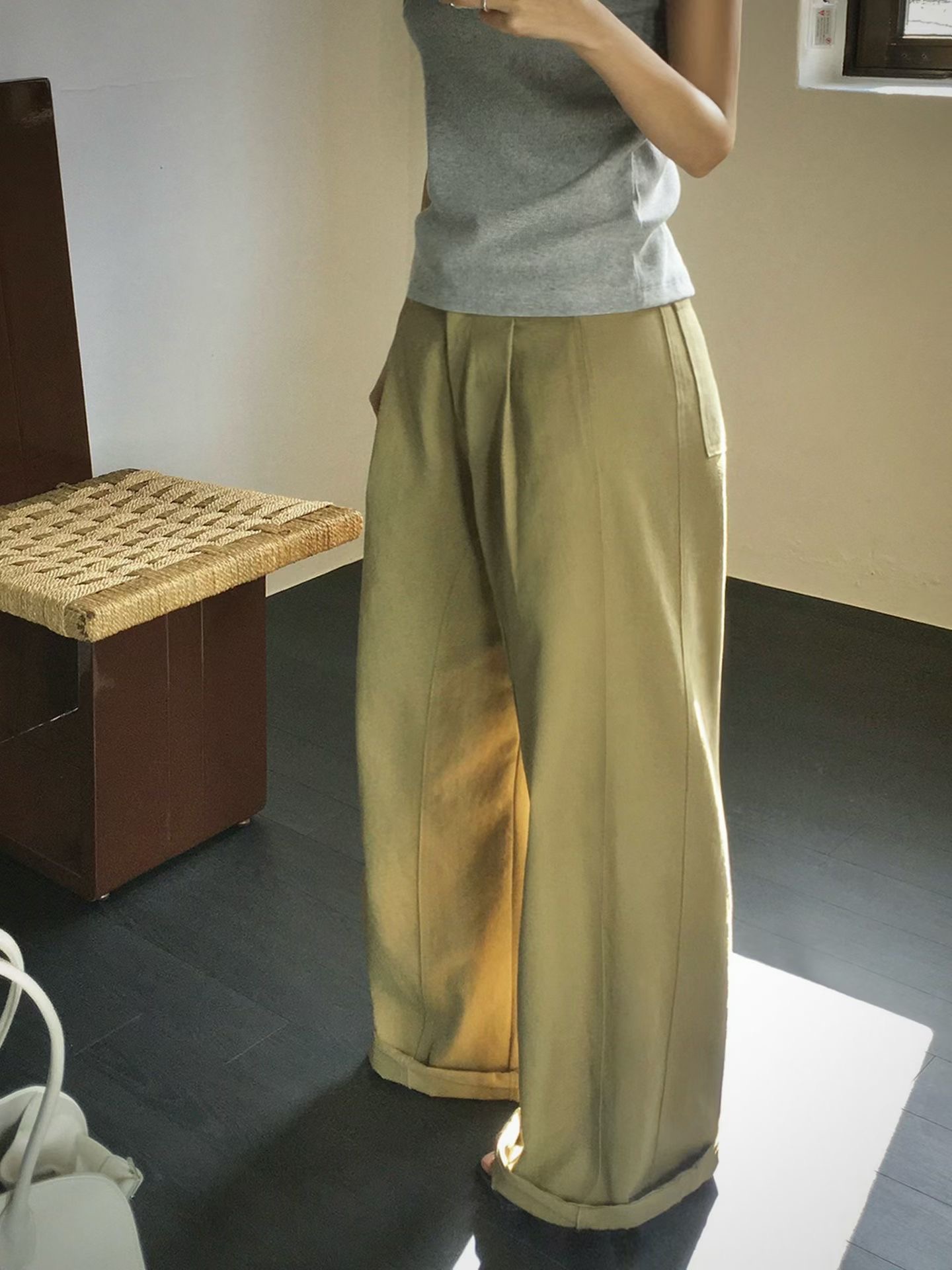 LUNE東大門直郵女士新品真品時尚26春夏人氣職業熱賣休閑褲LUNE休閑褲
