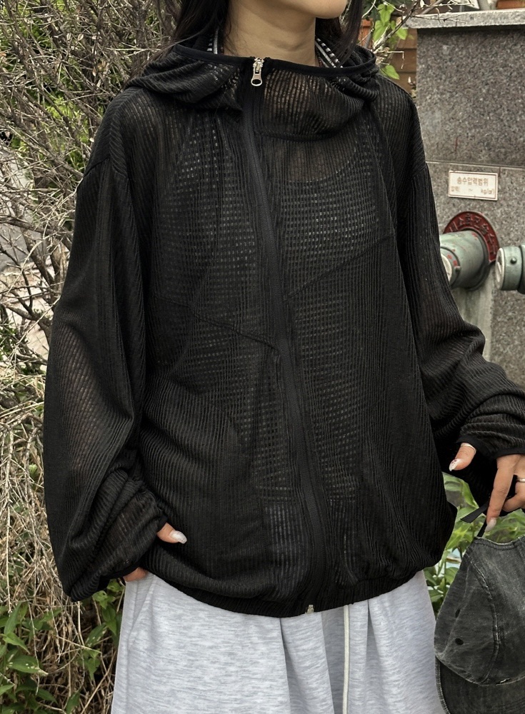 KALEIDOSCOPE東大門實拍韓國女士新品推薦人氣時尚夾克條紋KALEIDOSCOPE夾克