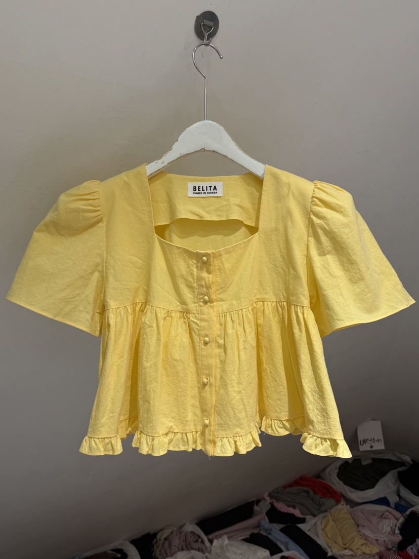 BELITA-L韓國直郵女士新品時尚休閑人氣推薦26夏季襯衫蕾絲衫BELITA-L襯衫/蕾絲衫圖色2