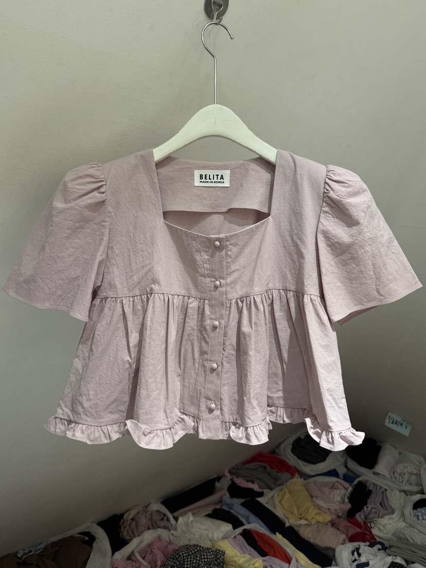 BELITA-L韓國直郵女士新品時尚休閑人氣推薦26夏季襯衫蕾絲衫BELITA-L襯衫/蕾絲衫圖色3