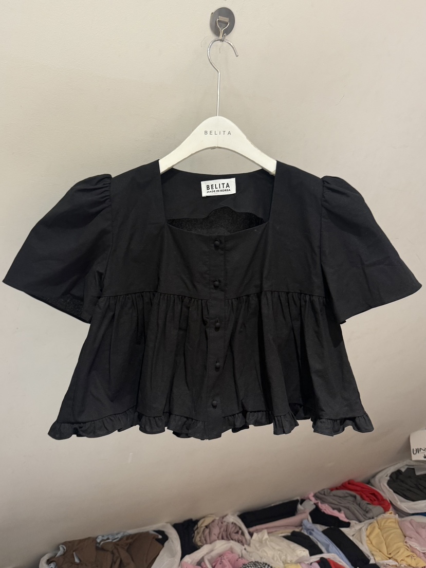 BELITA-L韓國直郵女士新品時尚休閑人氣推薦26夏季襯衫蕾絲衫BELITA-L襯衫/蕾絲衫圖色4
