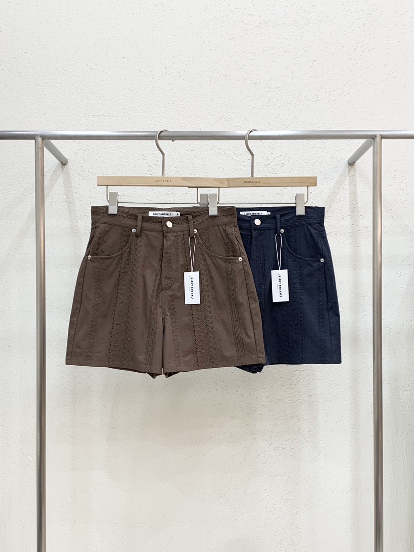 LIGHT AND SALT韓國代購女裝新品26夏季推薦短褲七分褲LIGHT AND SALT短褲