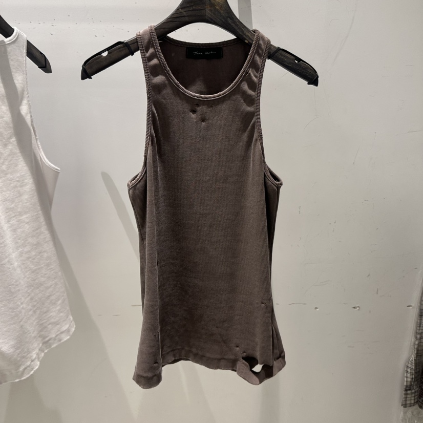 JANE BIRKIN東大門實拍韓國女裝新品人氣推薦吊帶背心無袖JANE BIRKIN設計師品牌吊帶/背心圖色2