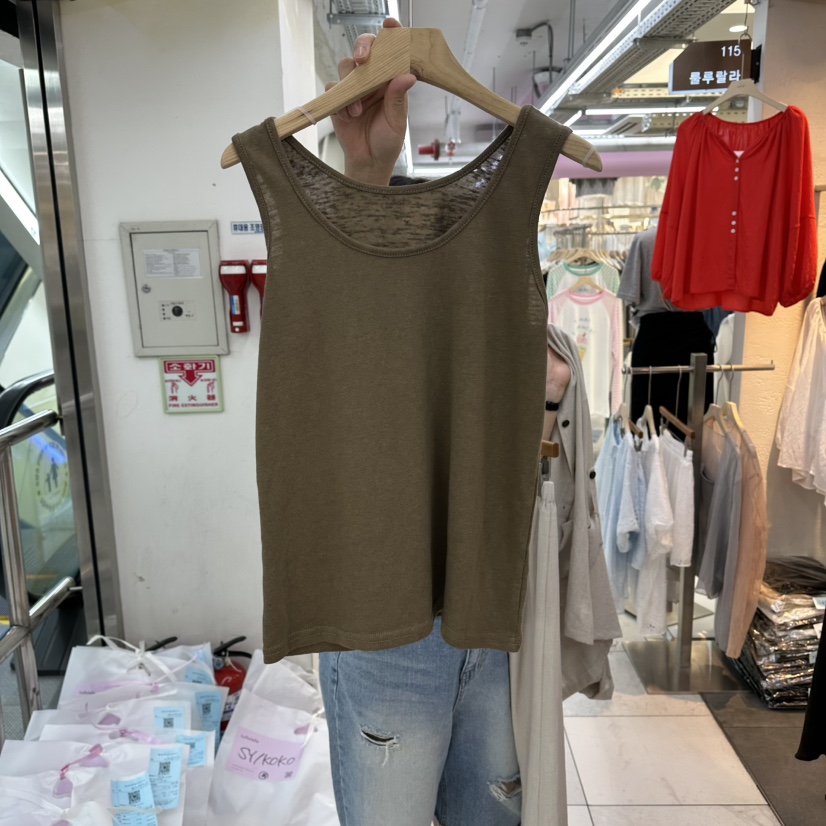 FLYFLY/LULULALLA/LIVE韓國直郵實拍女裝新款推薦套裝套裝無袖FLYFLY/LULULALLA/LIVE套裝