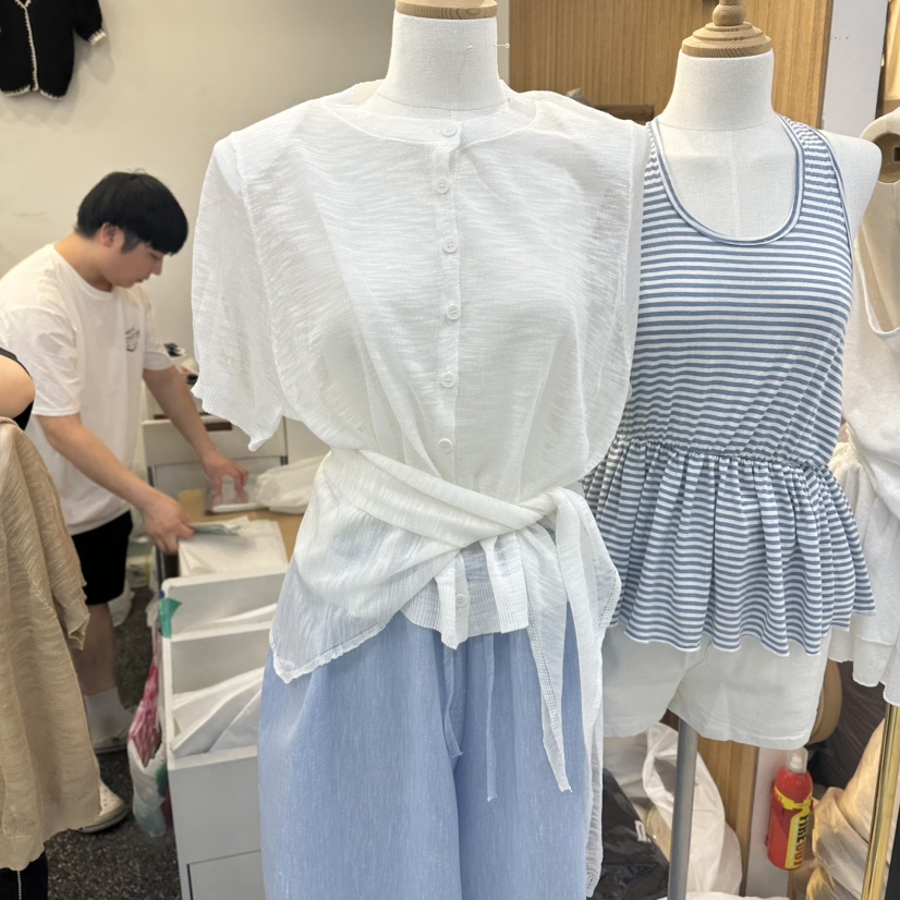 SAGE BRUSH韓國直郵女士新款推薦26夏季休閑熱賣針織衫披肩SAGE BRUSH針織衫