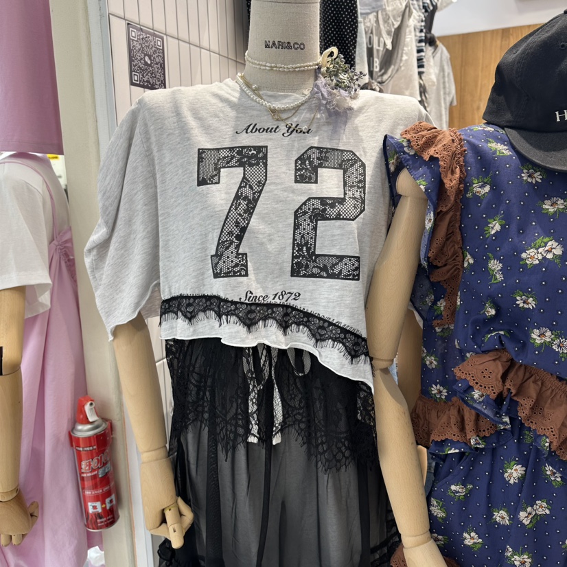 MARI CO韓國東大門代購女士新品休閑人氣26夏季推薦熱賣T恤MARI COT恤
