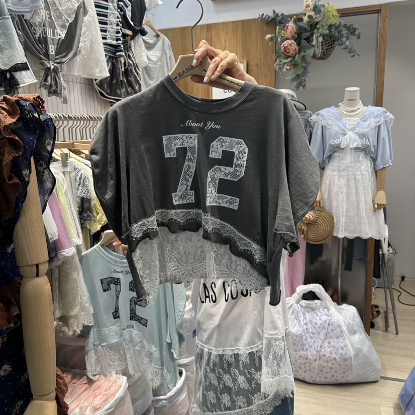 MARI CO韓國東大門代購女士新品休閑人氣26夏季推薦熱賣T恤MARI COT恤圖色2