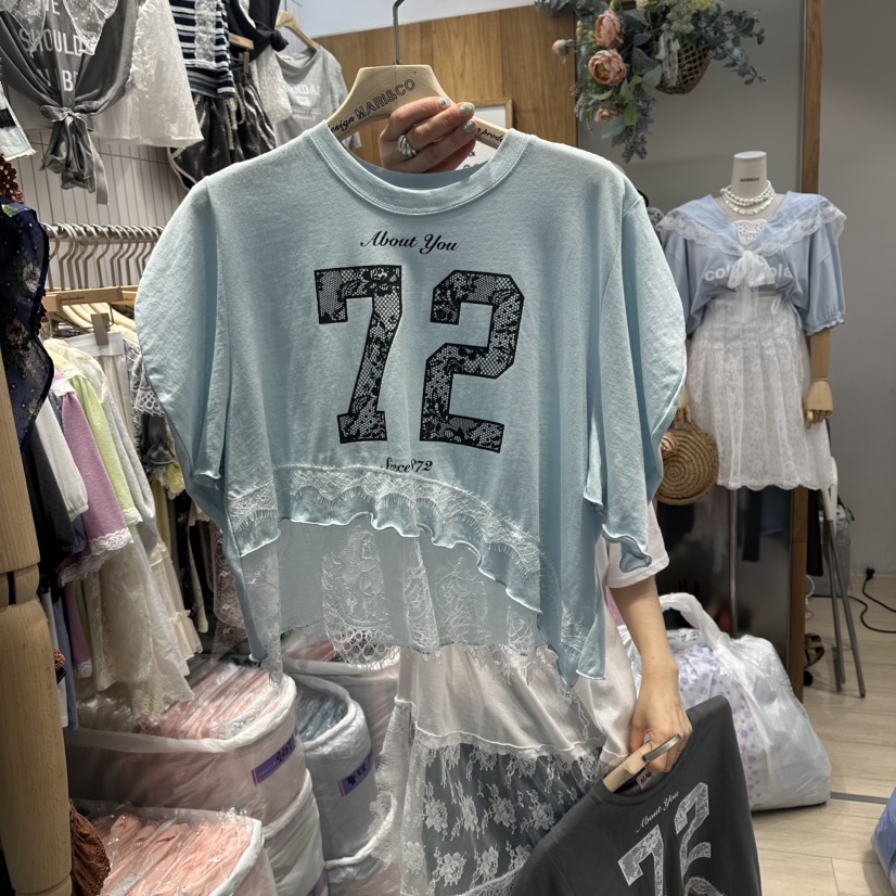 MARI CO韓國東大門代購女士新品休閑人氣26夏季推薦熱賣T恤MARI COT恤圖色3
