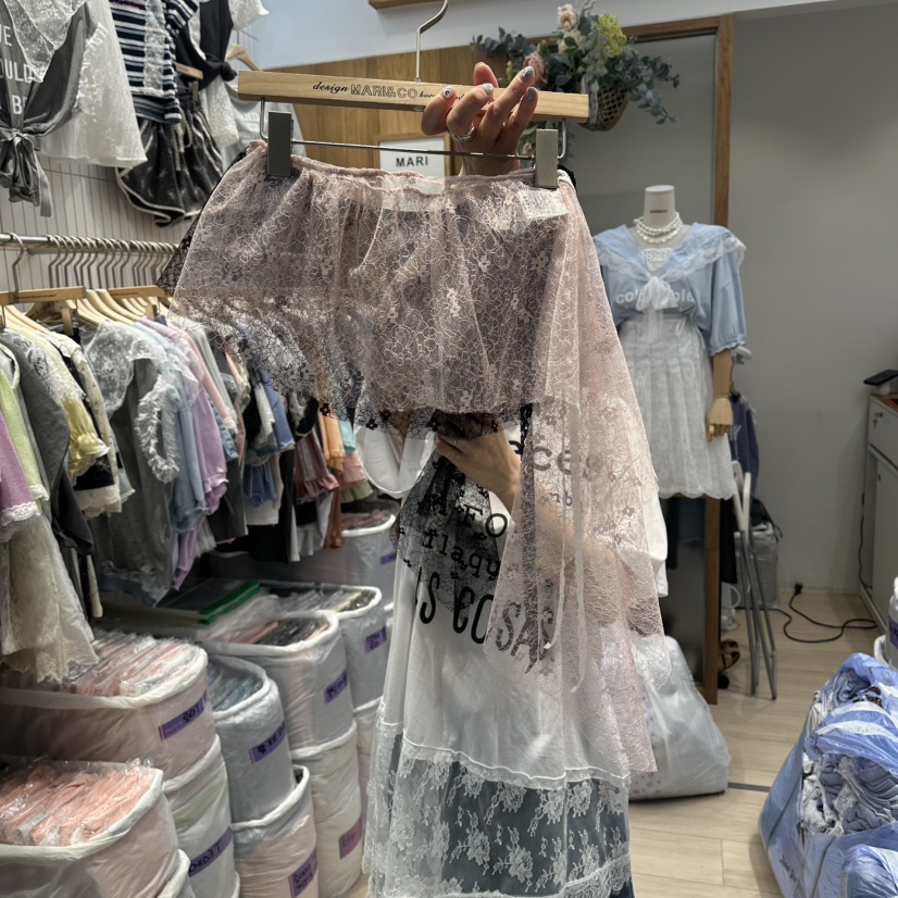 MARI CO韓國東大門代購女裝新品26夏季休閑推薦人氣短裙MARI CO短裙圖色2