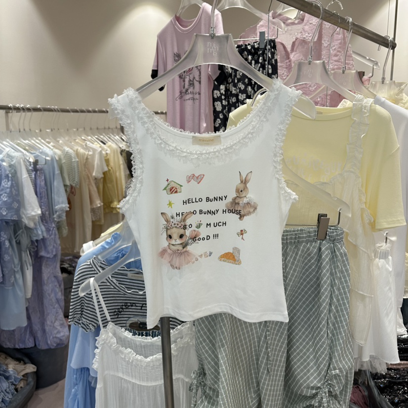 MIMME/LOOKK韓國東大門代購女士新品時尚26夏季吊帶背心MIMME/LOOKK吊帶/背心