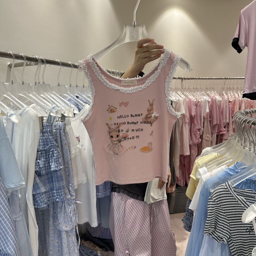 MIMME/LOOKK韓國東大門代購女士新品時尚26夏季吊帶背心MIMME/LOOKK吊帶/背心圖色3